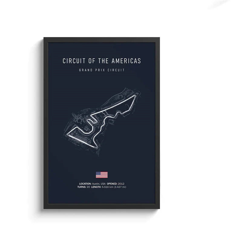 F1 Circuit Collection - Canvas & Curio