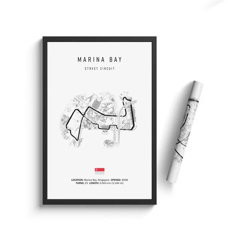 F1 Circuit Collection - Canvas & Curio
