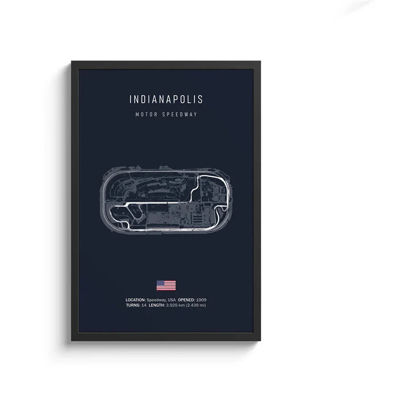 F1 Circuit Collection - Canvas & Curio