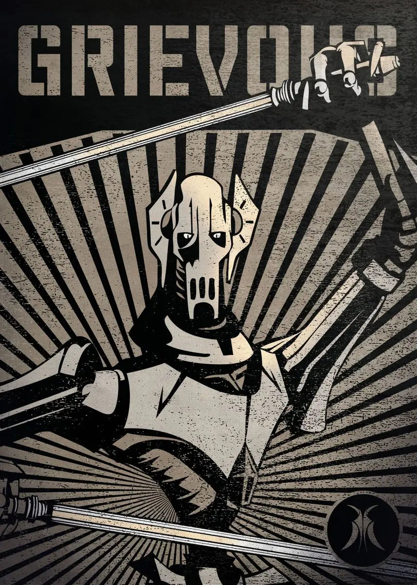 Illustration of a character holding a weapon with a stylized background