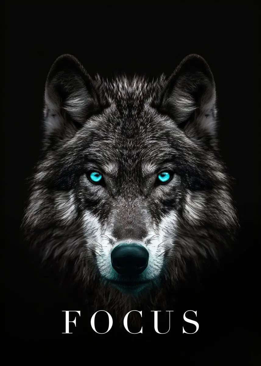 Majestic Black Animal Collection - Canvas & Curio