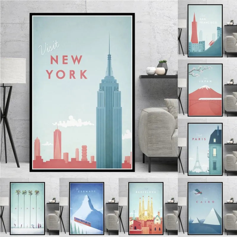 Minimalist Travel Collection - Canvas & Curio