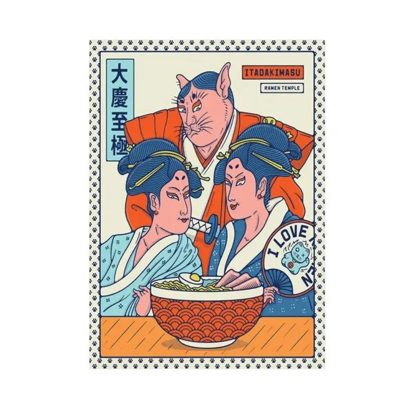 Sumo Slurps Collection - Canvas & Curio