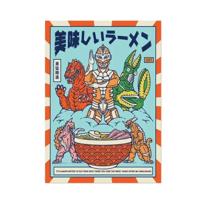 Sumo Slurps Collection - Canvas & Curio