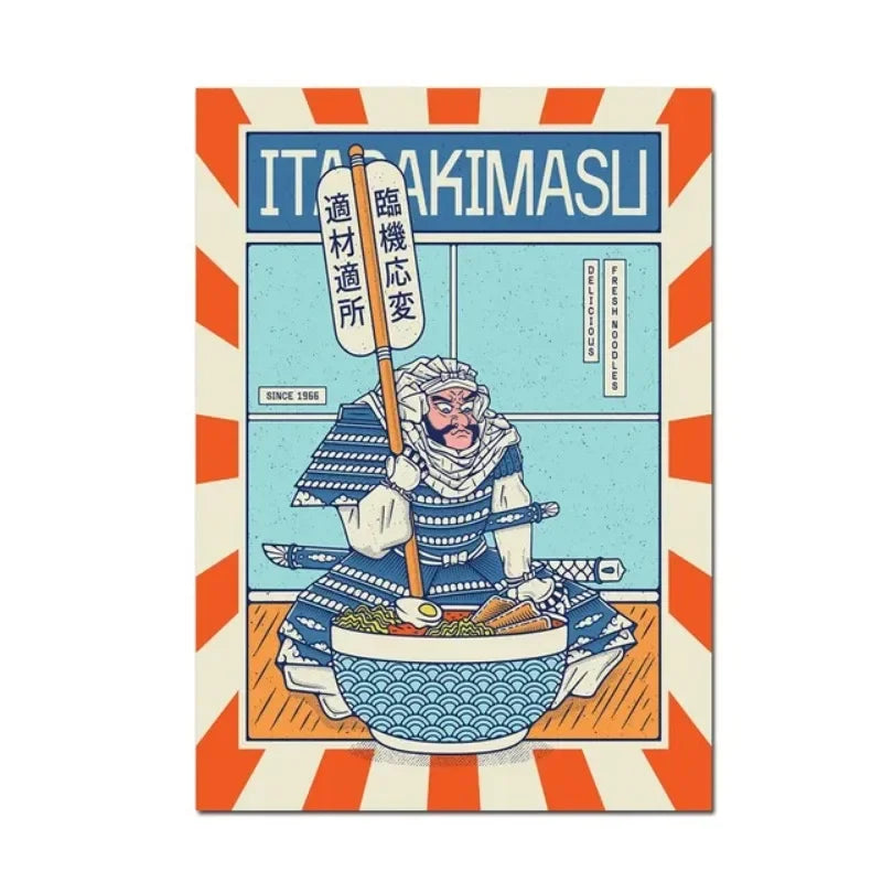 Sumo Slurps Collection - Canvas & Curio