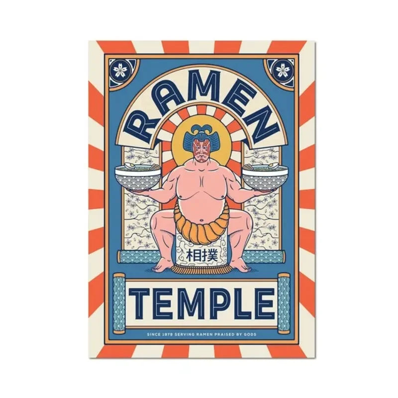 Sumo Slurps Collection - Canvas & Curio