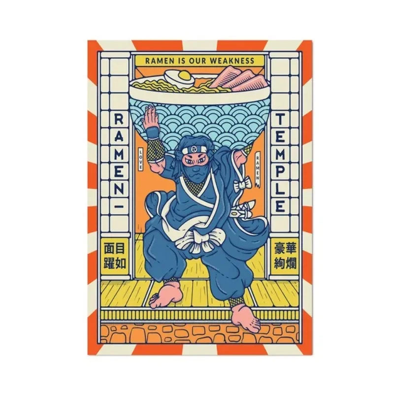 Sumo Slurps Collection - Canvas & Curio