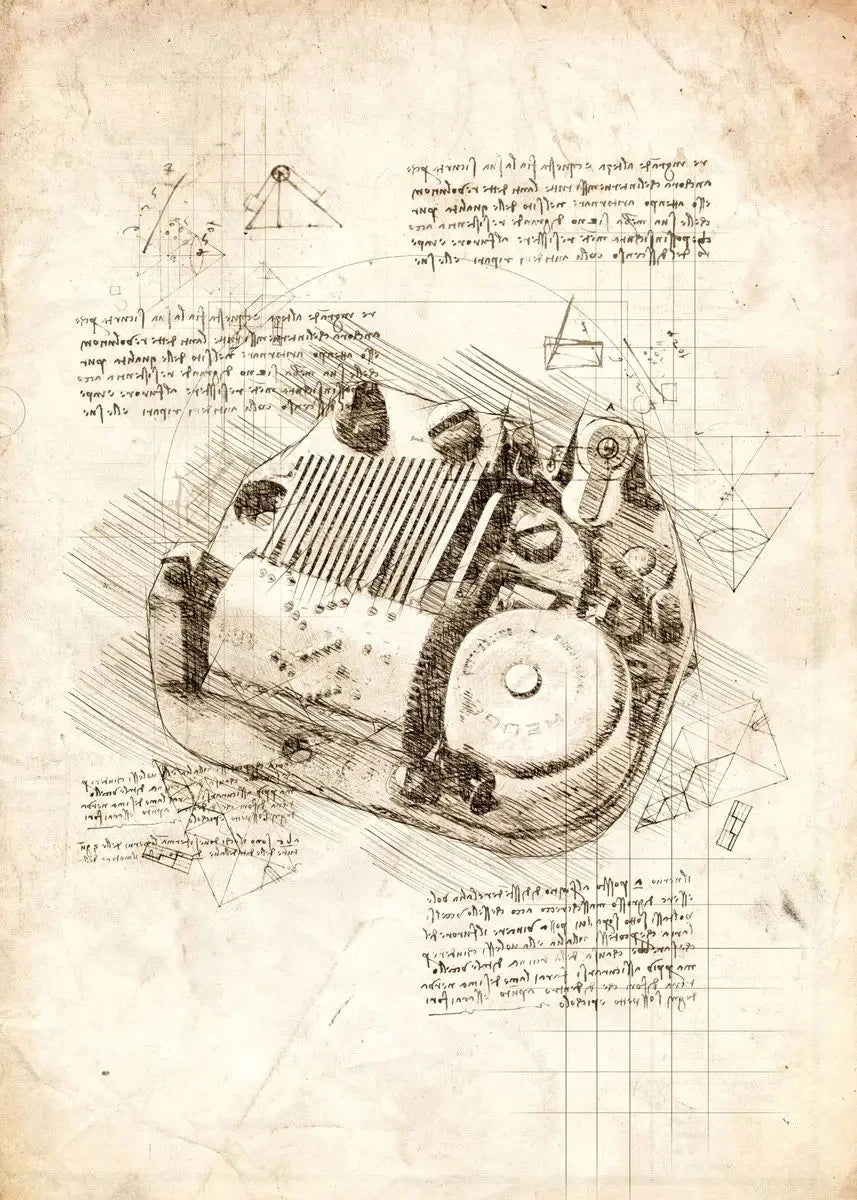 Vintage Gaming Sketch Collection - Canvas & Curio
