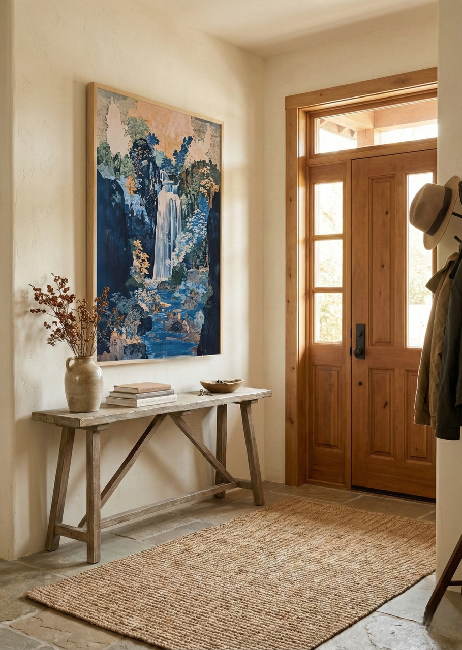 Feng Shui Entrance Paintings: The First Impression of Balance