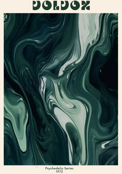 Marbled green and white design with 'Doldron' branding at the top.
