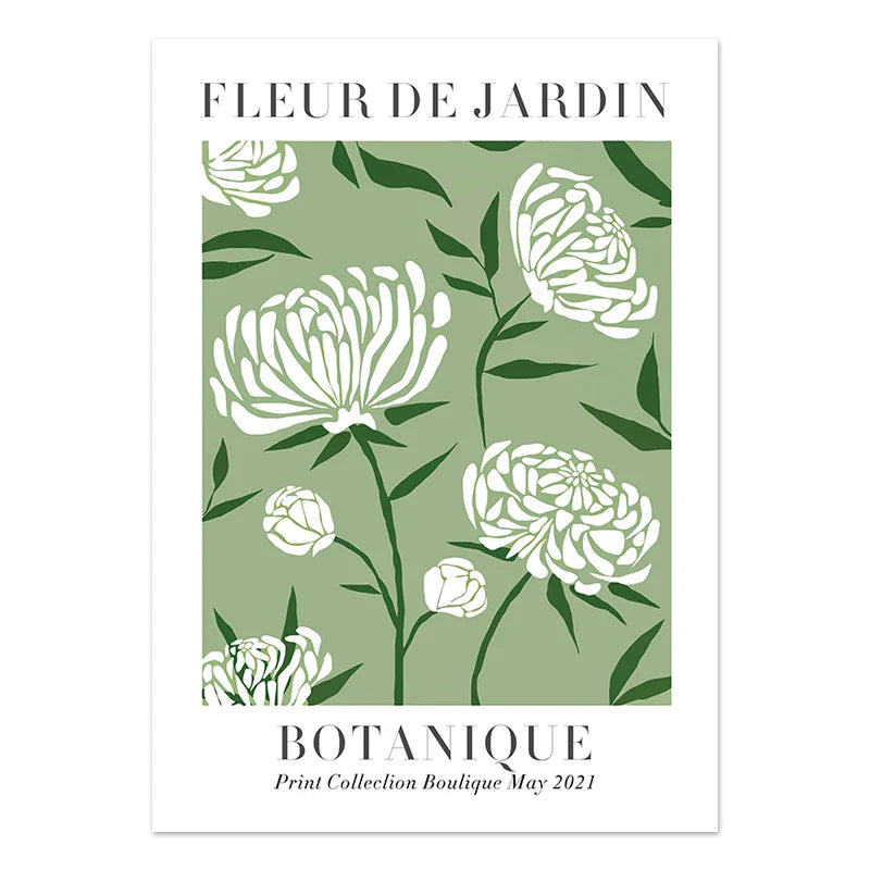 Abstract Botanicals Art Collection - Canvas & Curio