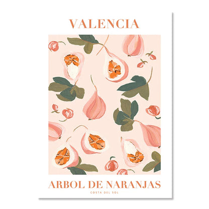 Abstract Botanicals Art Collection - Canvas & Curio