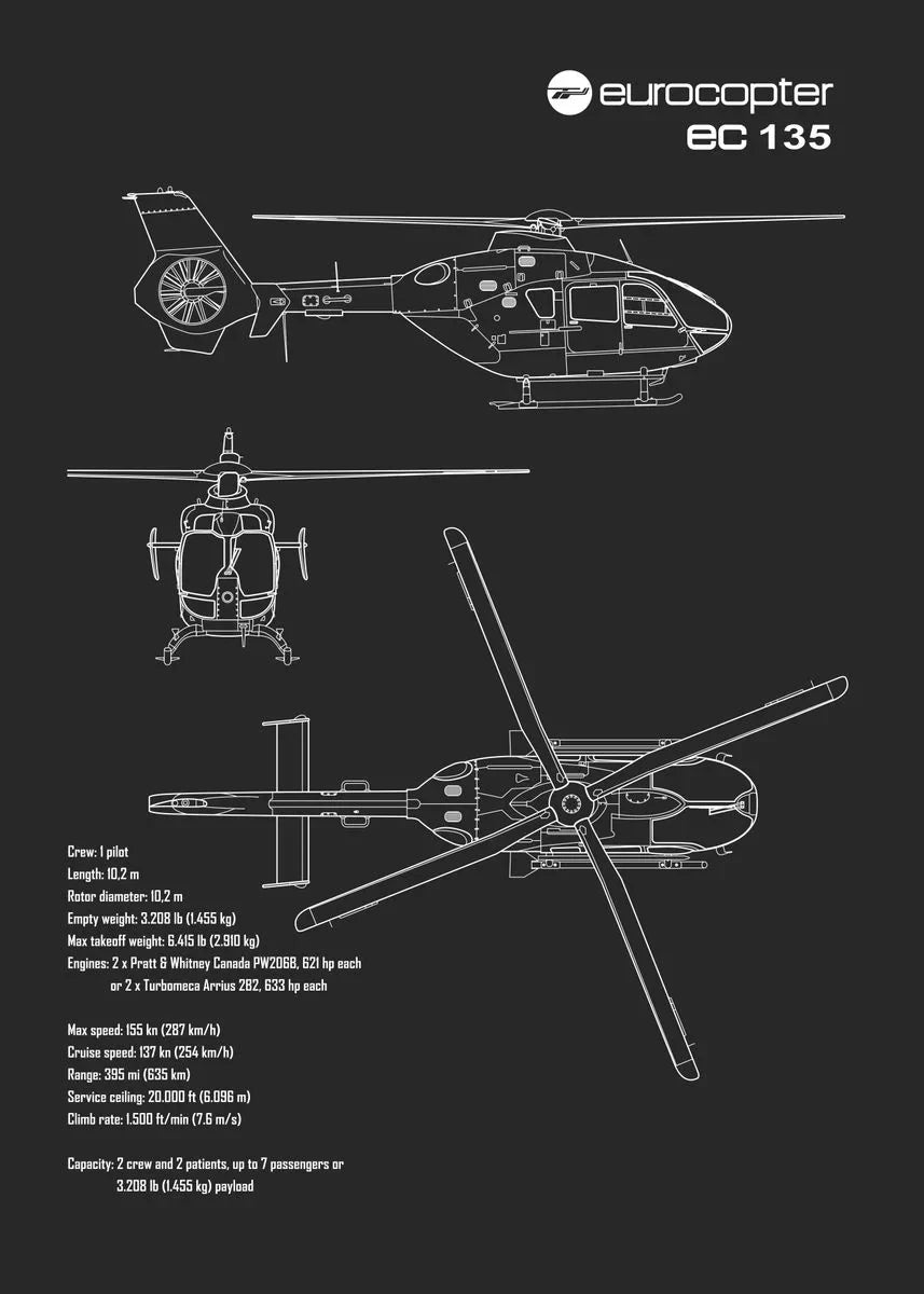 Aircraft Blueprint Collection - Canvas & Curio