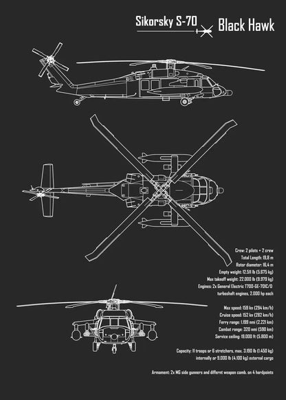 Aircraft Blueprint Collection - Canvas & Curio