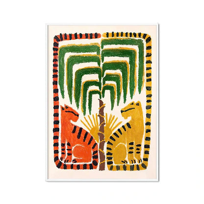 Ancient Egypt Big Cats Collection - Canvas & Curio