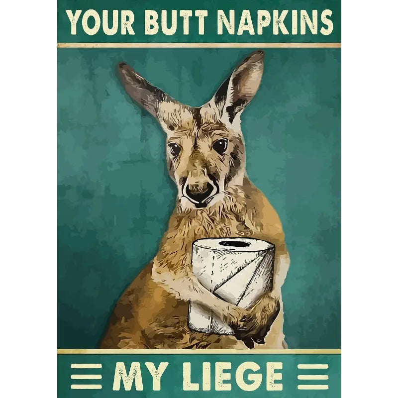 Bathroom Beasties Collection - Canvas & Curio