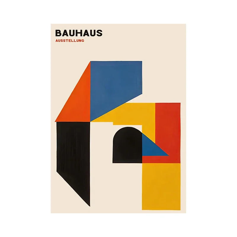 Bauhaus Geometric Collection - Canvas & Curio