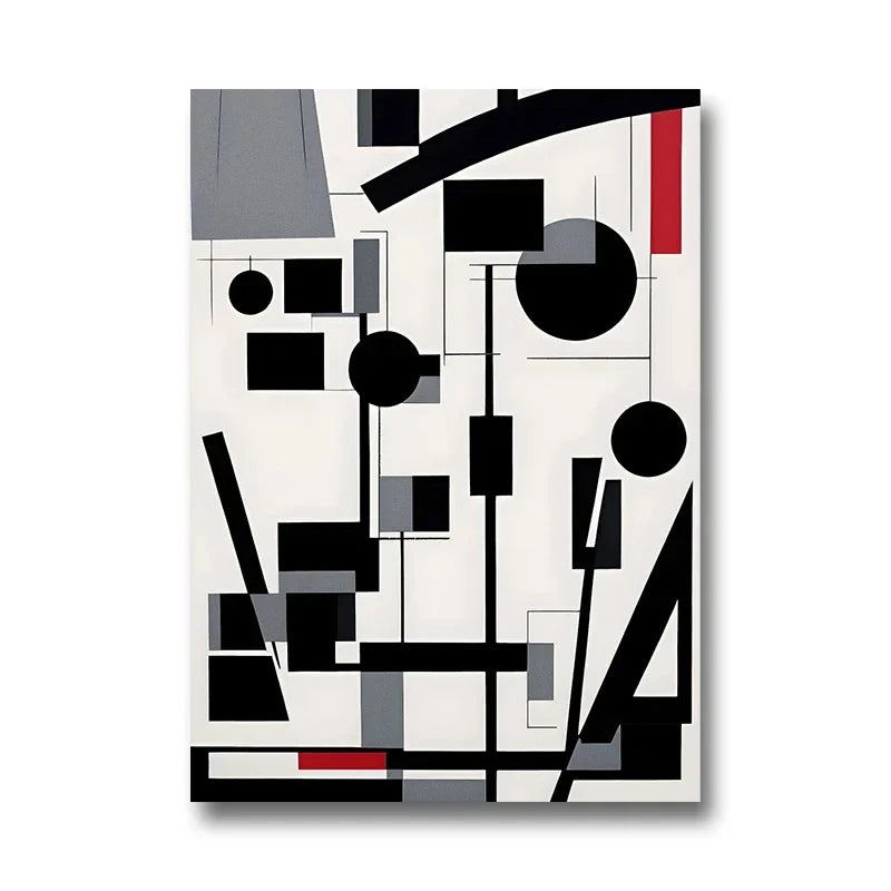 Bauhaus Geometric Collection - Canvas & Curio