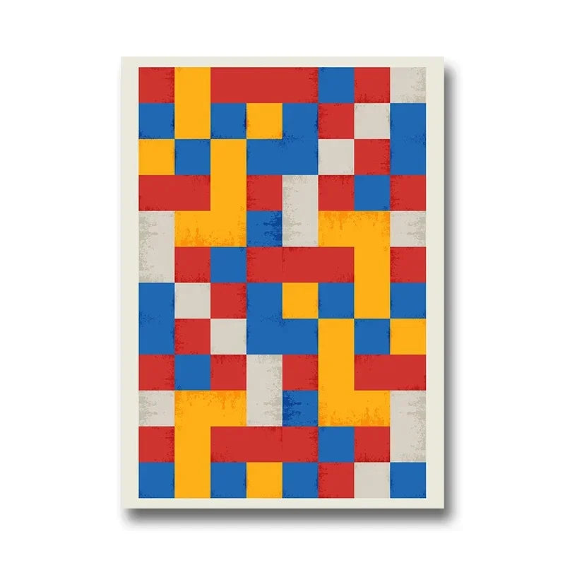 Bauhaus Geometric Collection - Canvas & Curio