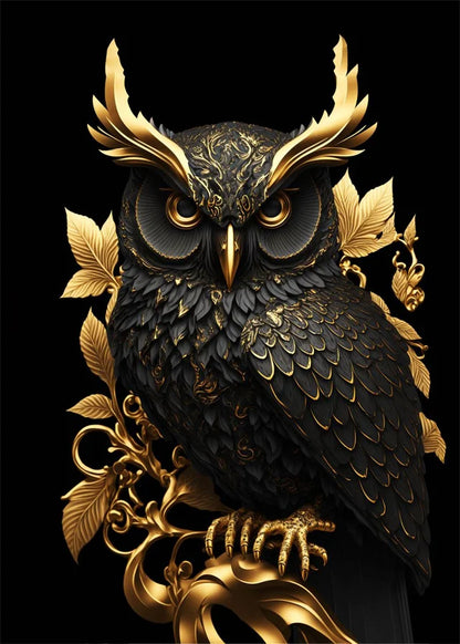 Black & Gold Animals Collection - Canvas & Curio