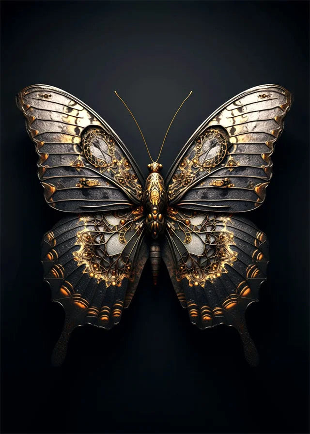 Black & Gold Animals Collection - Canvas & Curio