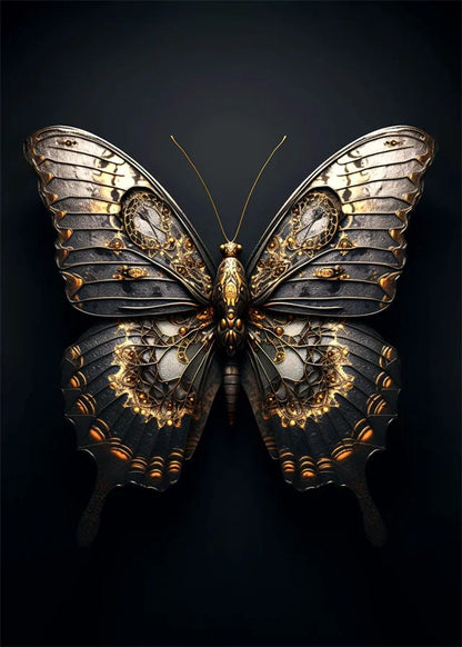 Black & Gold Animals Collection - Canvas & Curio
