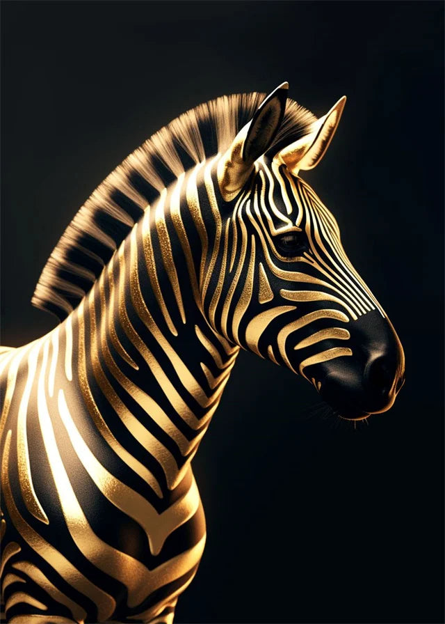 Black & Gold Animals Collection II - Canvas & Curio