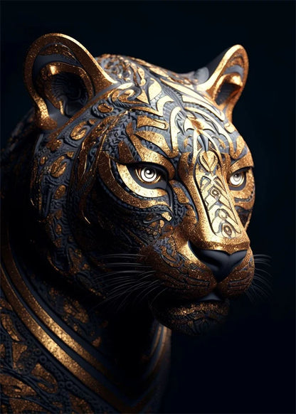Black & Gold Animals Collection II - Canvas & Curio