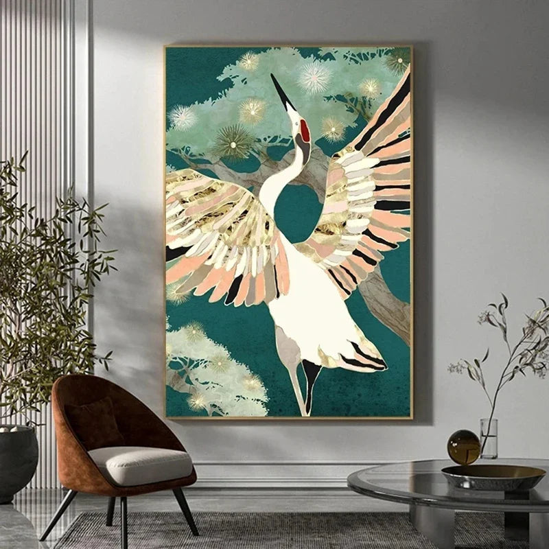 Crane & Sun Collection - Canvas & Curio