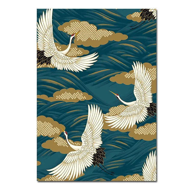 Crane & Sun Collection - Canvas & Curio