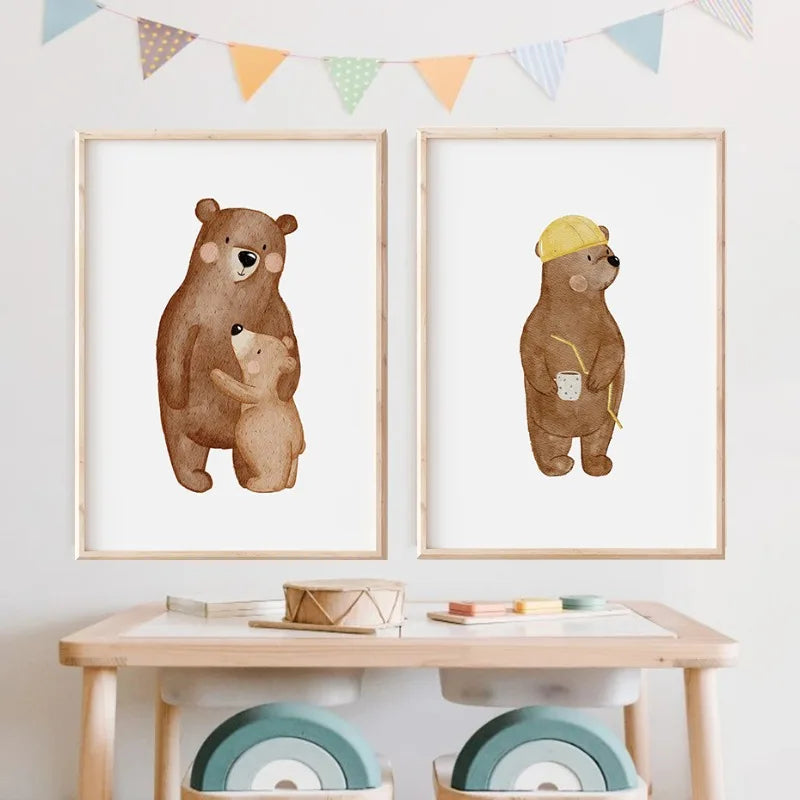 Cute Bear Collection - Canvas & Curio