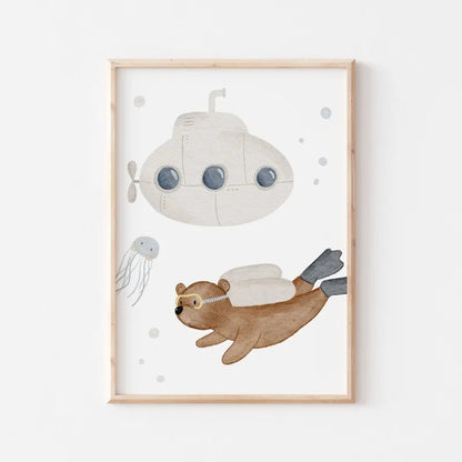 Cute Bear Collection - Canvas & Curio