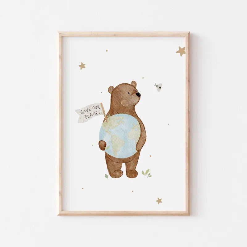 Cute Bear Collection - Canvas & Curio