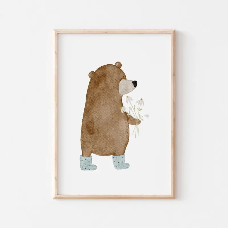 Cute Bear Collection - Canvas & Curio