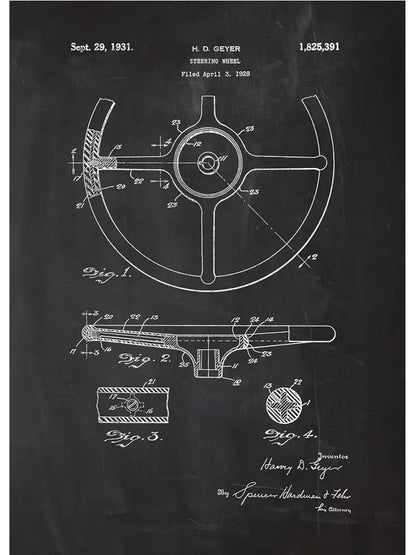 Engine Blueprint Collection - Canvas & Curio