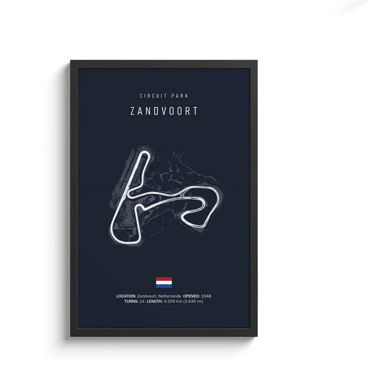 F1 Circuit Collection - Canvas & Curio