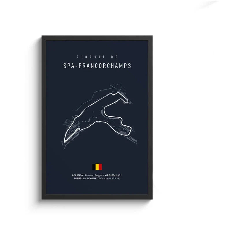 F1 Circuit Collection - Canvas & Curio