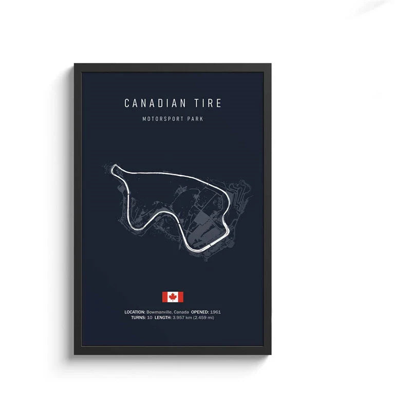 F1 Circuit Collection - Canvas & Curio