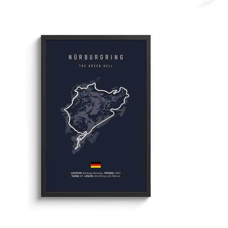 F1 Circuit Collection - Canvas & Curio