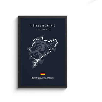 F1 Circuit Collection - Canvas & Curio