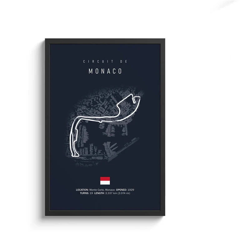 F1 Circuit Collection - Canvas & Curio