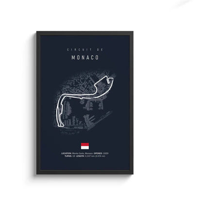 F1 Circuit Collection - Canvas & Curio