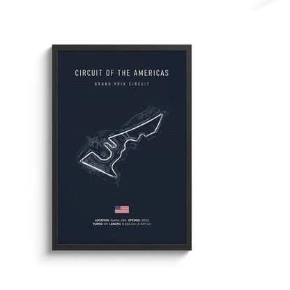 F1 Circuit Collection - Canvas & Curio