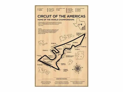 F1 Vintage Circuit Collection - Canvas & Curio