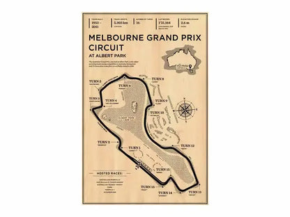 F1 Vintage Circuit Collection - Canvas & Curio
