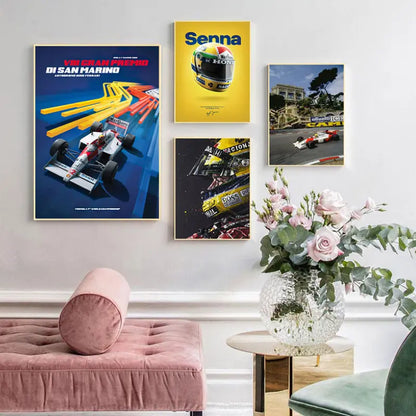 Ayrton Senna Collection - Canvas & Curio