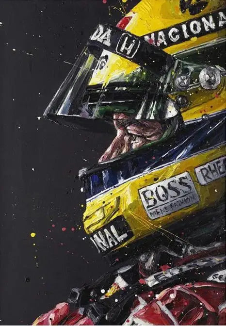 Ayrton Senna Collection - Canvas & Curio