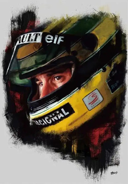 Ayrton Senna Collection - Canvas & Curio
