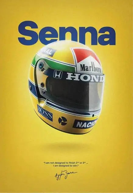 Ayrton Senna Collection - Canvas & Curio
