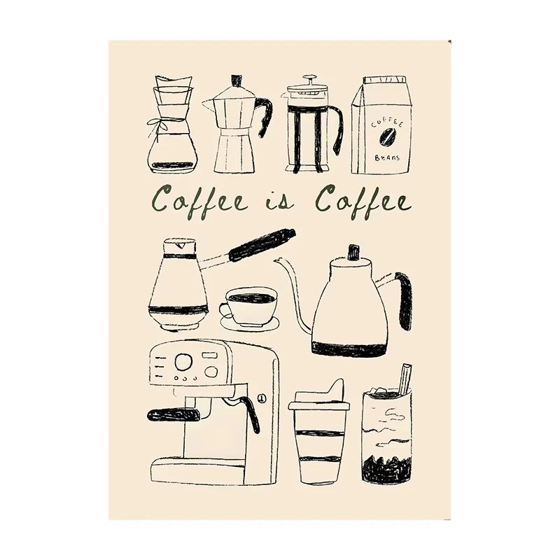 Funny Coffee Collection II - Canvas & Curio